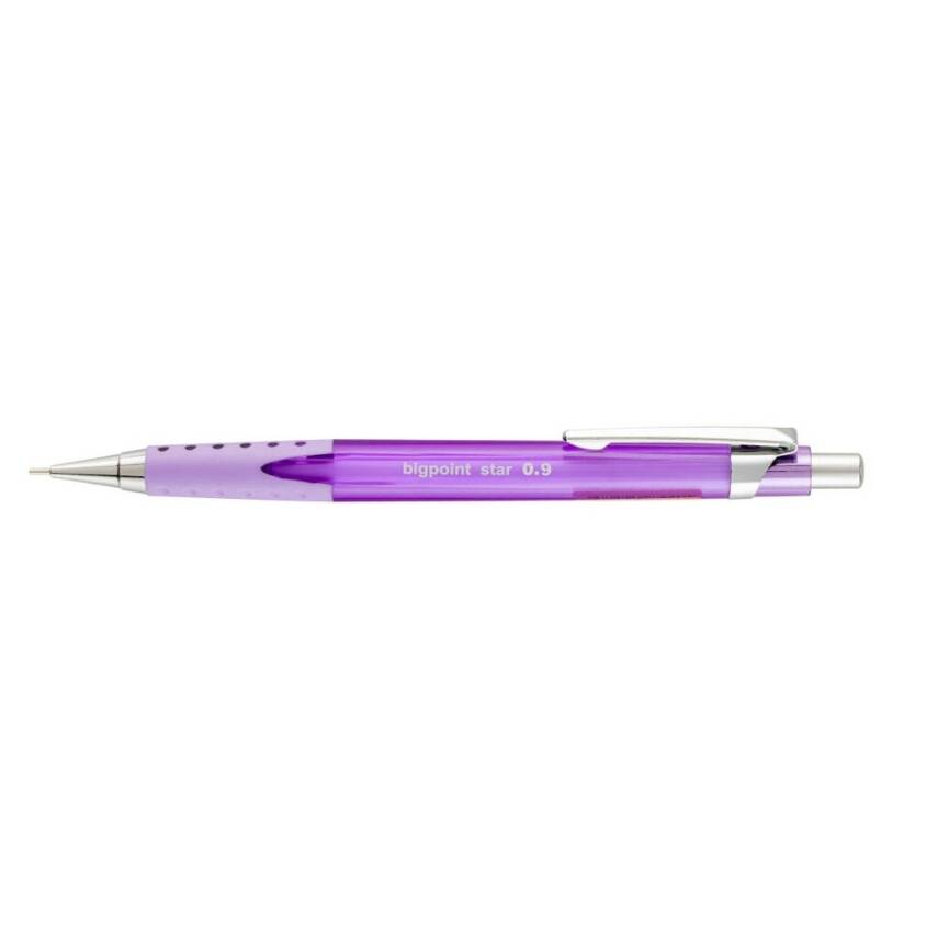 Bigpoint Star Versatil Kalem, 0.9 mm, Metal Uçlu, Mor - 2