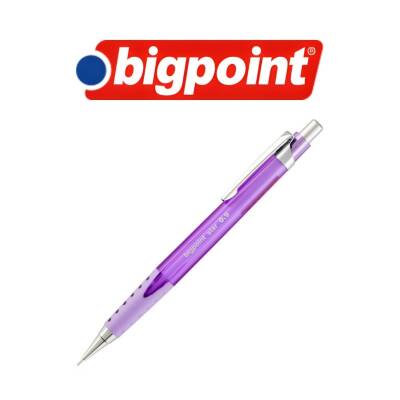 Bigpoint Star Versatil Kalem, 0.9 mm, Metal Uçlu, Mor - 3