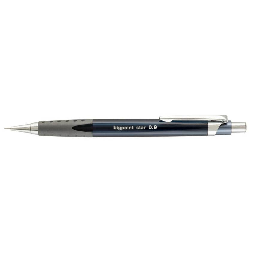 Bigpoint Star Versatil Kalem, 0.9 mm, Metal Uçlu, Siyah - 2