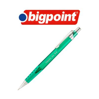 Bigpoint Star Versatil Kalem, 0.9 mm, Metal Uçlu, Yeşil - 3