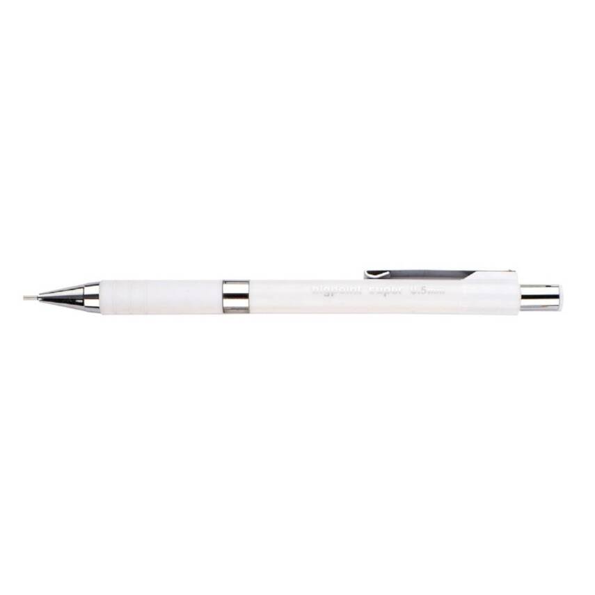 Bigpoint Super Versatil Kalem, 0.5 mm, Gizlenebilir Uçlu, Beyaz - 2
