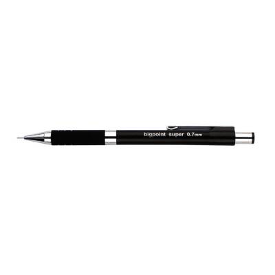 Bigpoint Super Versatil Kalem, 0.7mm, Metal Uç, Ergonomik Gövde, Siyah - 2