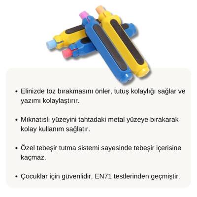 Bigpoint Tebeşir Tutacağı, Mıknatıslı Yapı, Tahtaya Tutunan Tebeşirlik - 2