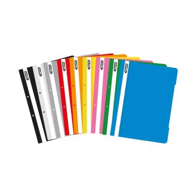Bigpoint Telli Dosya, 50'li Paket, Standart, A4, Metal Tel, Beyaz - 3