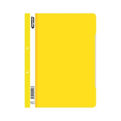 Bigpoint Telli Dosya, 50'li Paket, Standart, A4, Metal Tel, Sarı - 1