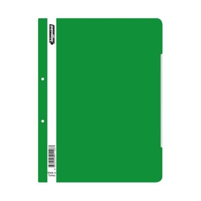 Bigpoint Telli Dosya, 50'li Paket, Standart, A4, Metal Tel, Yeşil - 1