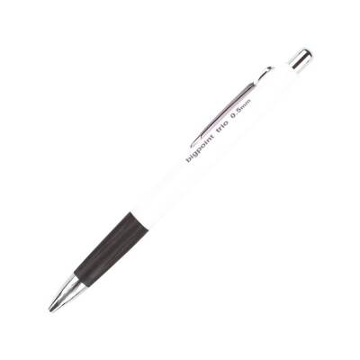Bigpoint Trio Versatil Kalem, 0.5 mm, Gizlenbilir Uçlu, Beyaz - 1