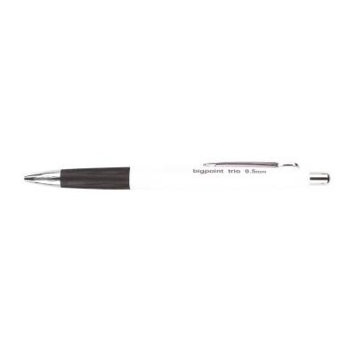 Bigpoint Trio Versatil Kalem, 0.5 mm, Gizlenbilir Uçlu, Beyaz - 2