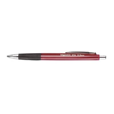 Bigpoint Trio Versatil Kalem, 0.5 mm, Gizlenbilir Uçlu, Bordo - 2