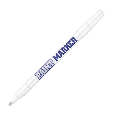 Bigpoint Yuvarlak Uçlu Paint Marker, İnce Uç, Endüstriyel Kalıcı,Gümüş - Bigpoint