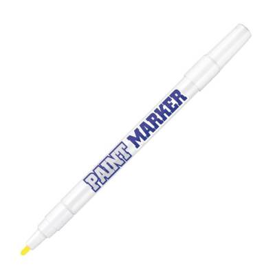 Bigpoint Yuvarlak Uçlu Paint Marker, İnce Uç, Endüstriyel Kalıcı, Sarı - Bigpoint