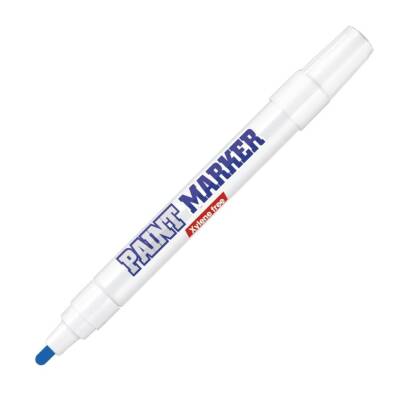 Bigpoint Yuvarlak Uçlu Paint Marker, Kalın, Endüstriyel Kalıcı, Mavi - 1