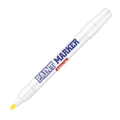 Bigpoint Yuvarlak Uçlu Paint Marker, Kalın Uç, Endüstriyel Kalıcı,Sarı - 1
