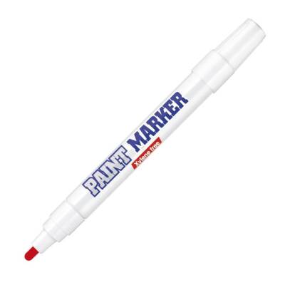 Bigpoint Yuvarlak Uçlu Paint Marker, Kalın Uçlu, Kalıcı, Kırmızı - Bigpoint