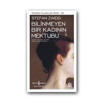 Bilinmeyen Bir Kadının Mektubu, Zweig, Modern Roman, Karton Kapak - Türkiye İş Bankası Kültür Yayınları