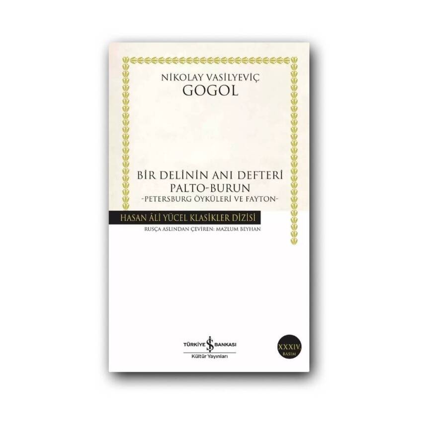 Bir Delinin Anı Defteri, Gogol, Klasik Öykü Edebiyatı, Karton Kapak - 1