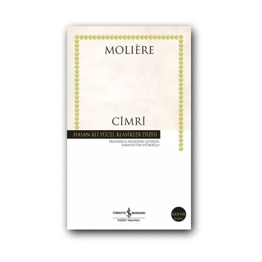 Cimri, Moliere, Klasik Tiyatro Eseri, Dünya Edebiyatı, Karton Kapak - 1
