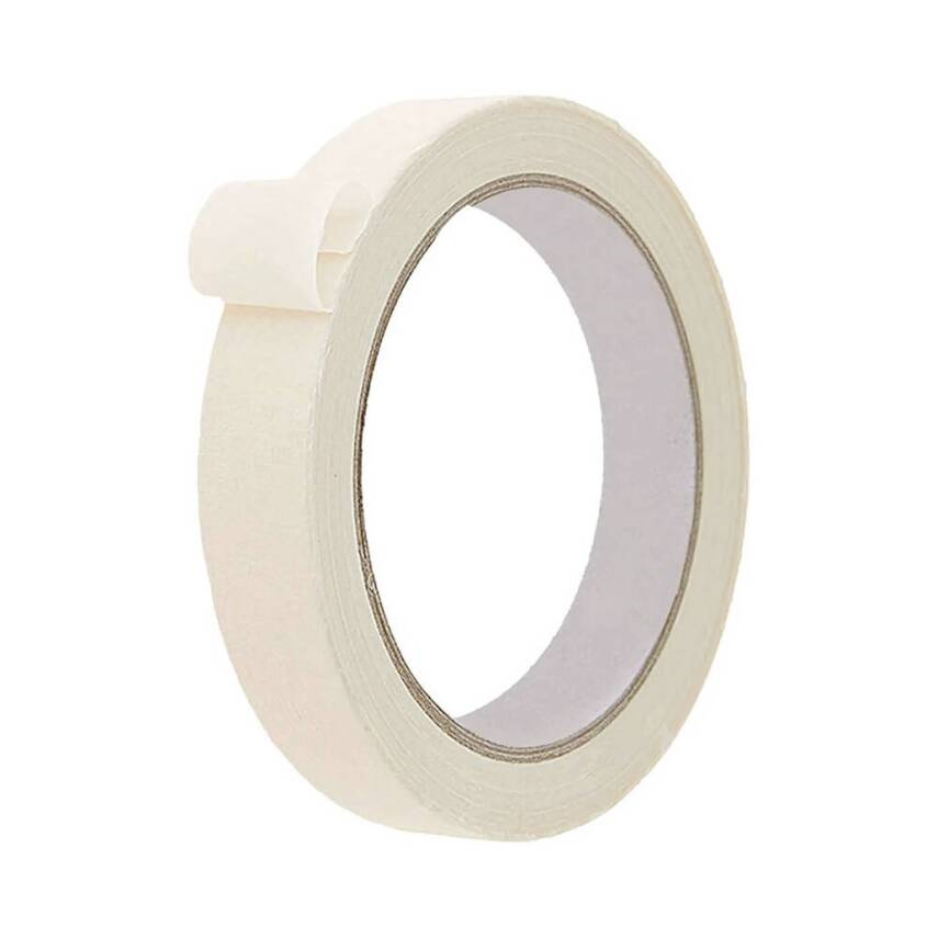 Dayson Universal Maskeleme Bandı, 18 mm x 35 m, Beyaz, Güçlü Yapışma - 1