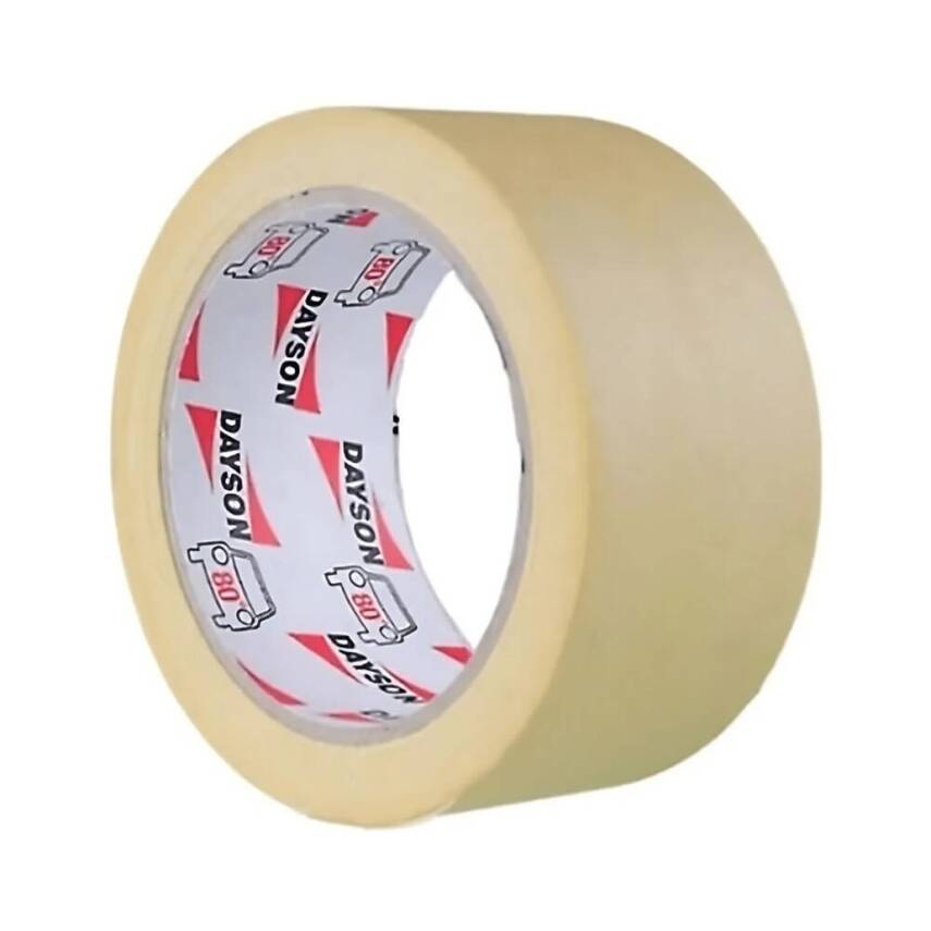 Dayson Universal Maskeleme Bandı, 24 mm x 35 m, Beyaz, Güçlü Yapışma - 1