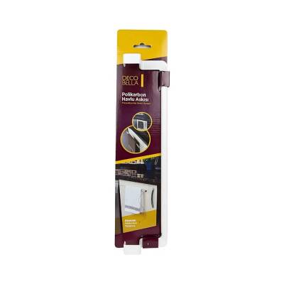 Decobella Havlu Askısı, 29 cm, Kaydırmaz, Çizmez, Montajsız Kullanım - Decobella