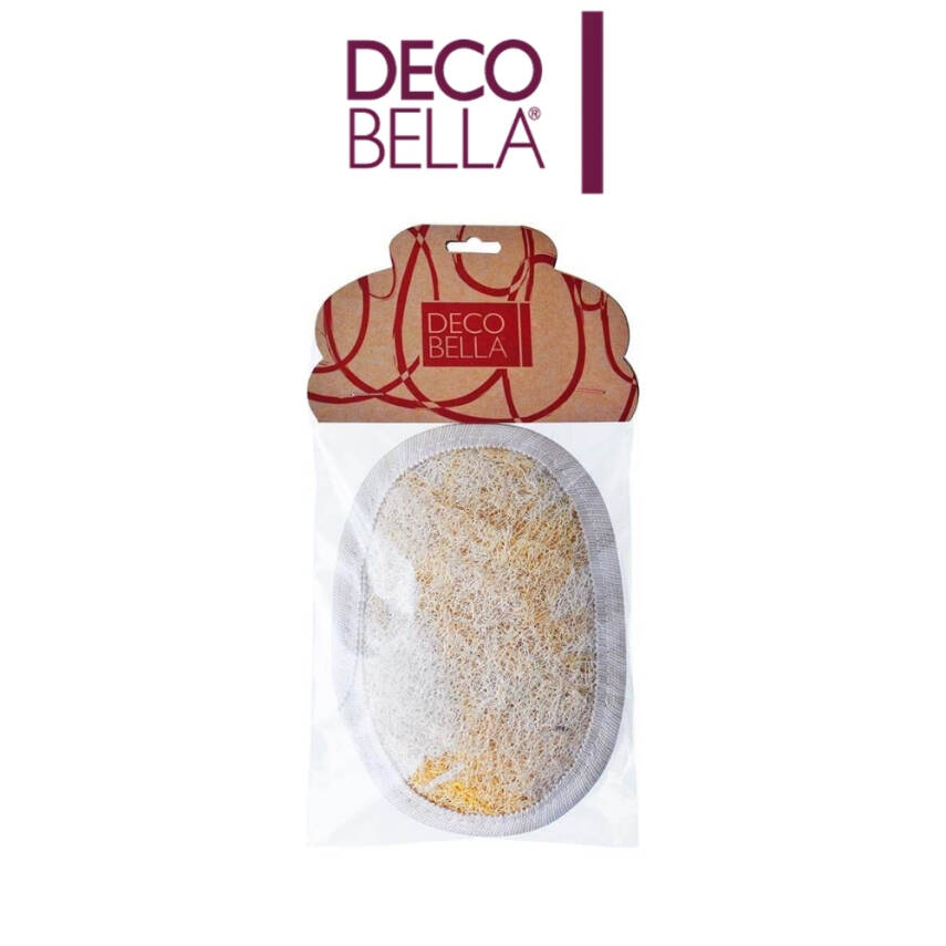 Decobella Kabak Organik Oval Yüz Pedi, Doğal ve Nazik Cilt Temizliği - 2