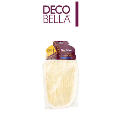 Decobella Sisal Organik Eldiven Lif, Doğal ve Cilt Dostu Peeling - 2