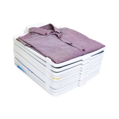 Decobella T-Shirt Düzenleyici, 24 Adet, Beyaz, Kırışıklık Önleyici - 3