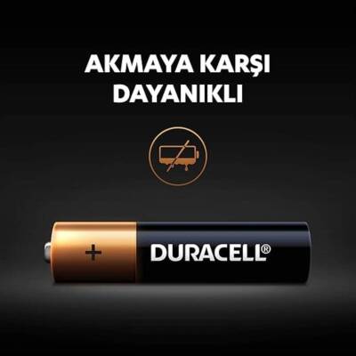 Duracell AAA İnce Alkalin Kalem Pil, 2'li, Uzun Ömürlü ve Dayanıklı - 6