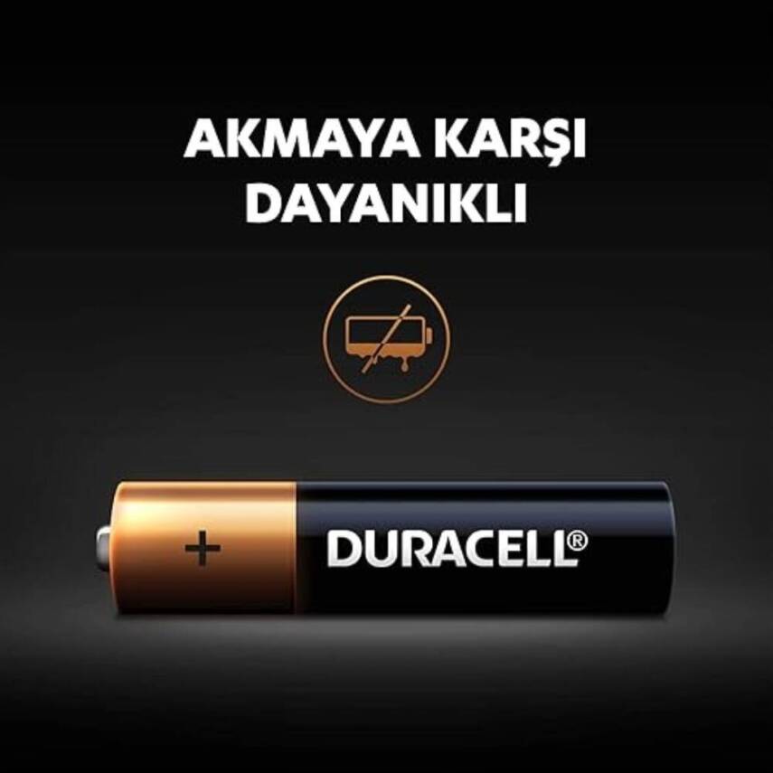 Duracell AAA İnce Alkalin Kalem Pil, 2'li, Uzun Ömürlü ve Dayanıklı - 6