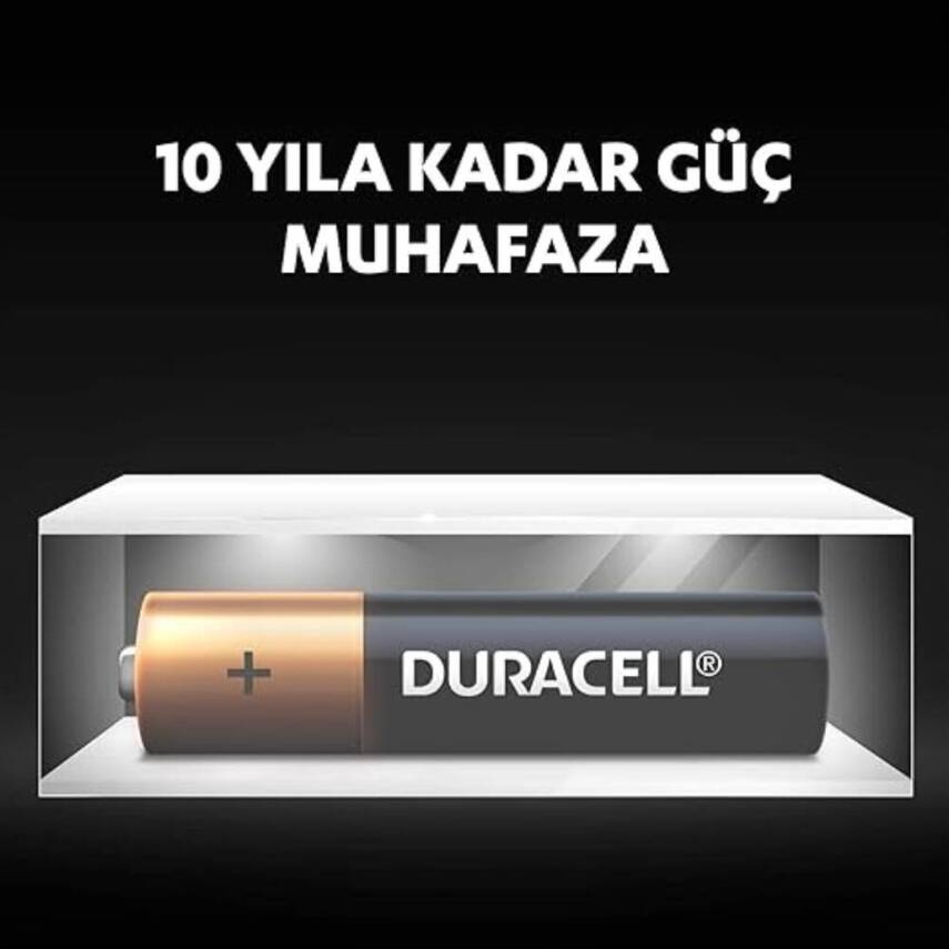 Duracell AAA İnce Alkalin Kalem Pil, 6'lı, Uzun Ömürlü ve Dayanıklı - 8