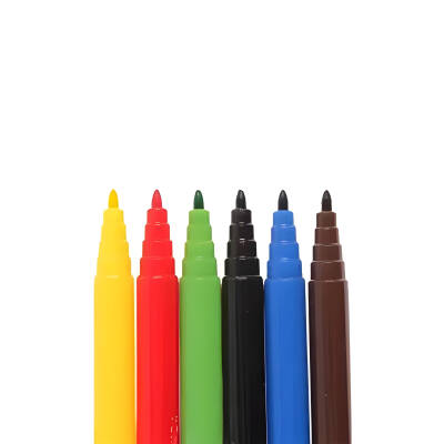 Faber Castell Comfort Keçeli Kalem, Fırça Uçlu, 12 Renk, Canlı Renkler - 2