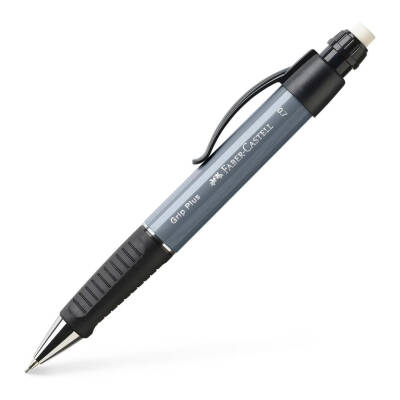 Faber Castell Grip Plus Versatil Kalem, 0.7 mm, Metal Uç, Gri - Faber Castell