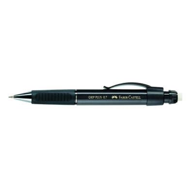Faber Castell Grip Plus Versatil Kalem, 0.7 mm, Metal Uç, Siyah - 2