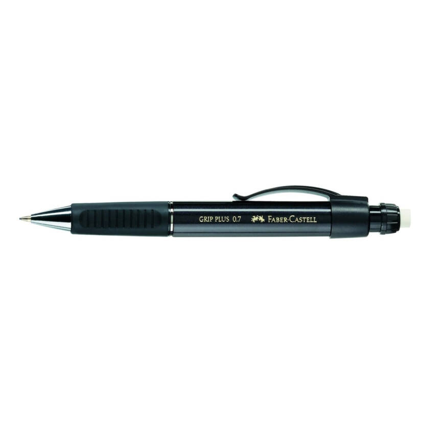 Faber Castell Grip Plus Versatil Kalem, 0.7 mm, Metal Uç, Siyah - 2