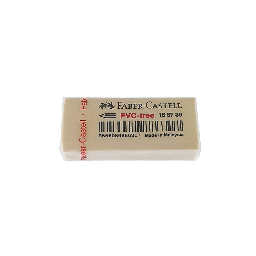 Faber Castell Silgi, 30 Büyük Boy, İz Bırakmaz, Beyaz - 1