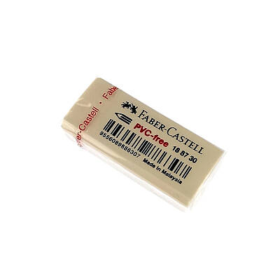 Faber Castell Silgi, 30 Büyük Boy, İz Bırakmaz, Beyaz - 2