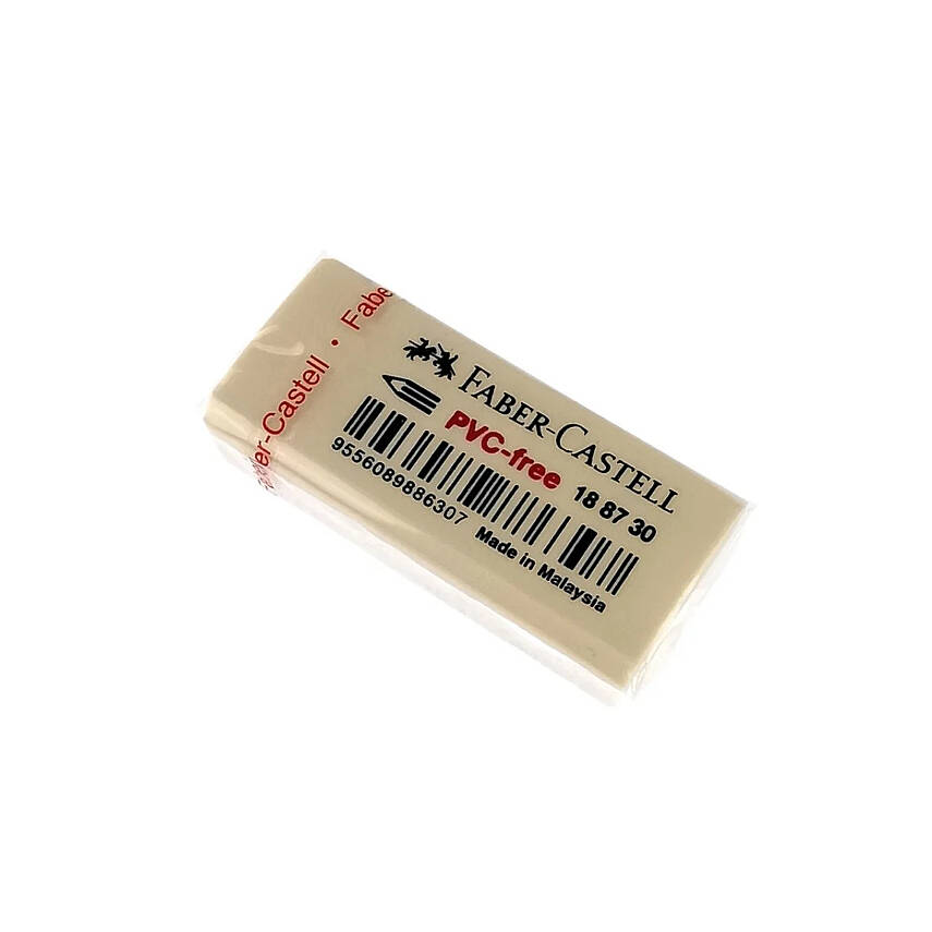 Faber Castell Silgi, 30 Büyük Boy, İz Bırakmaz, Beyaz - 2