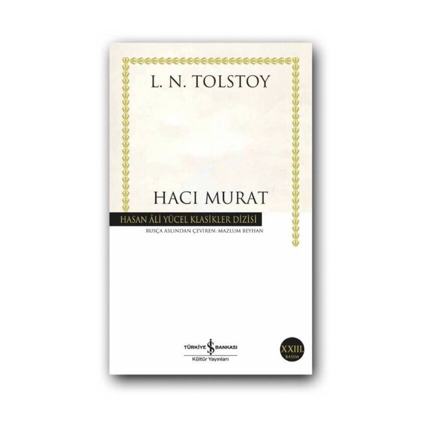 Hacı Murat, Tolstoy, Edebiyat, Klasik Rus Romanı, Karton Kapak - 1