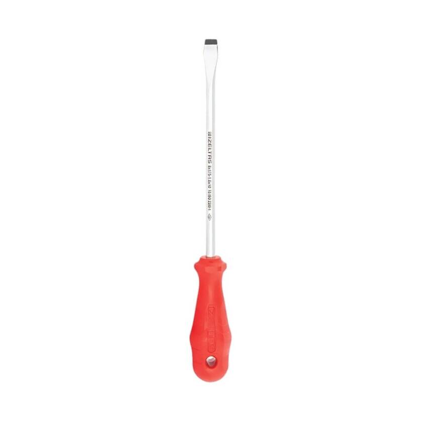 İzeltaş Düz Uçlu Tornavida, 4x100 mm, Opak Seri, Güvenli ve Hassas - 1