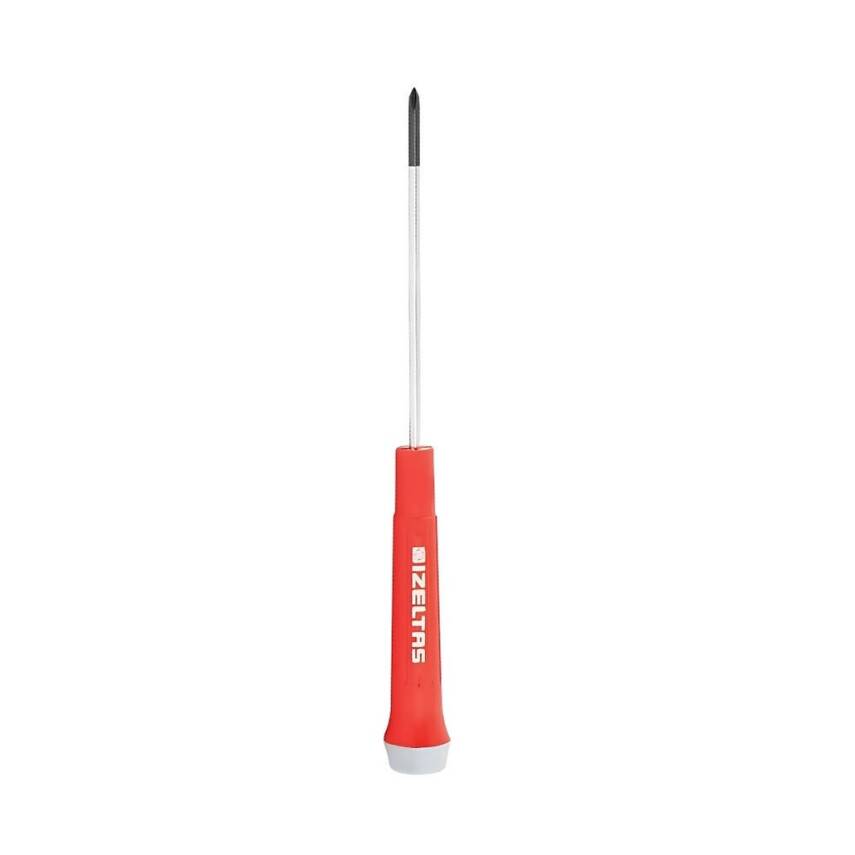 İzeltaş Elektronikçi Tip Klemens Tornavida, Yıldız 4x80 mm, Dayanıklı - 1