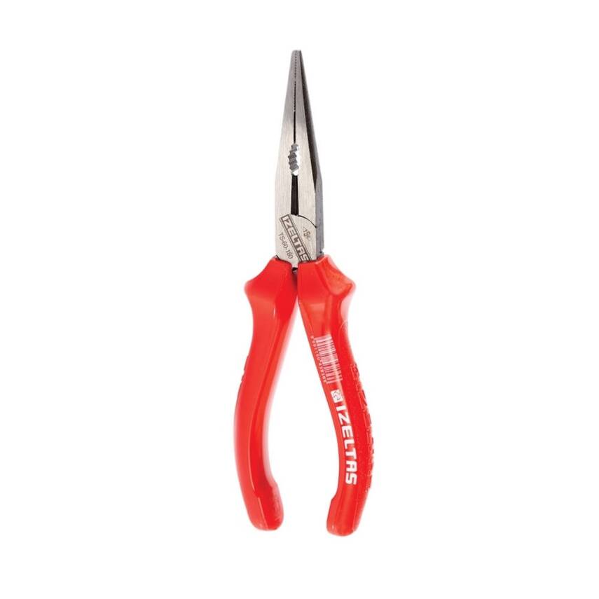 İzeltaş İzole Karga Burun Pense, 160 mm Opak Seri, Güvenli, Dayanıklı - 1