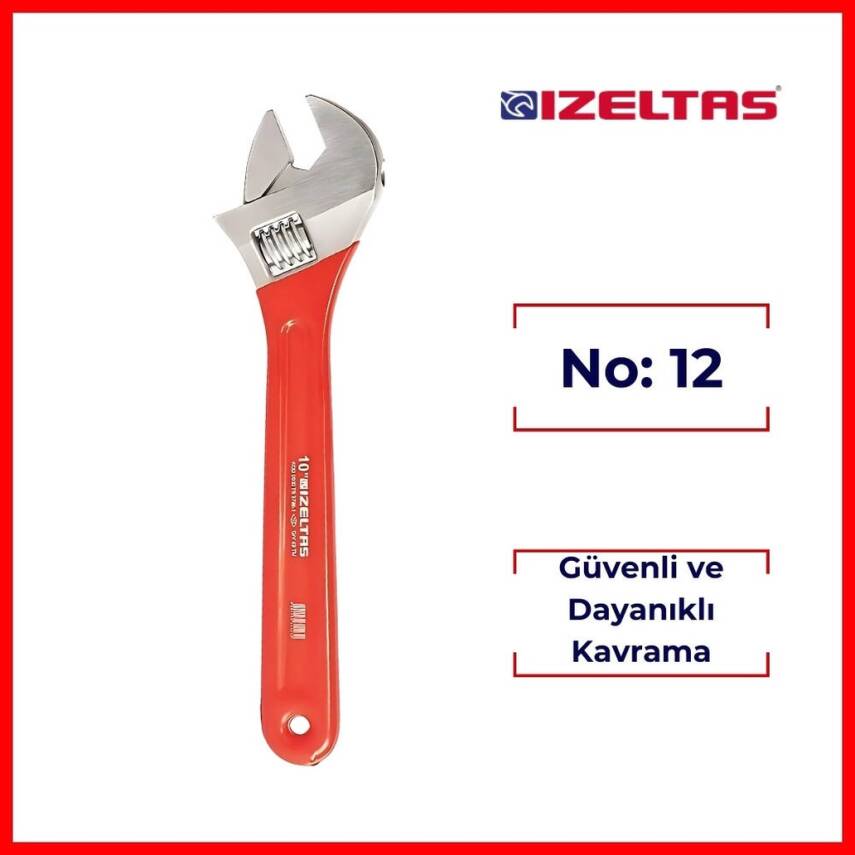 İzeltaş İzole Kurbağacık Pense, No: 12, Güvenli ve Dayanıklı Kavrama - 2