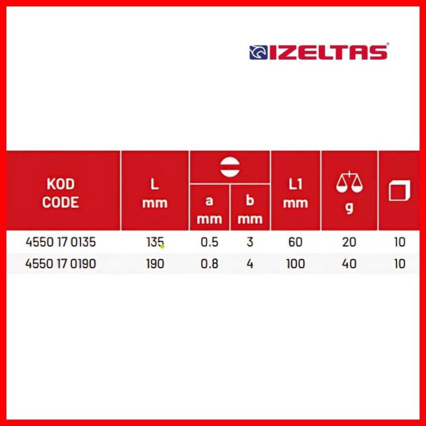 İzeltaş Kontrol Kalemi, 135 mm, Elektrik Akımı Testi, Güvenli, Hassas - 5
