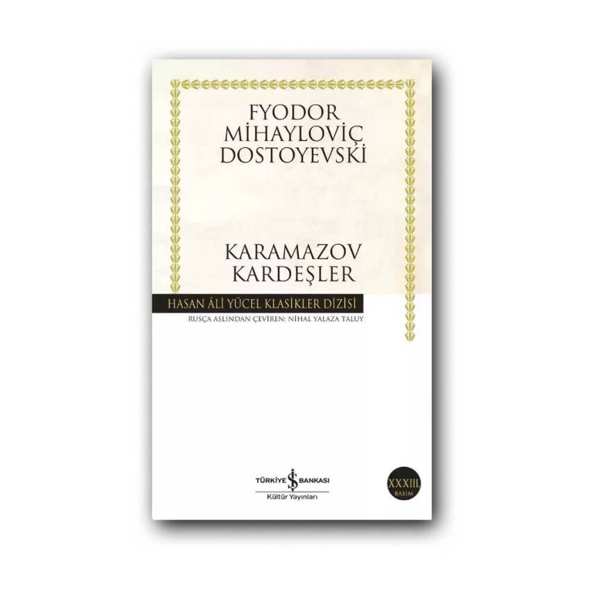 Karamazov Kardeşler, Dostoyevski, Klasik Rus Romanı, Karton Kapak - 1