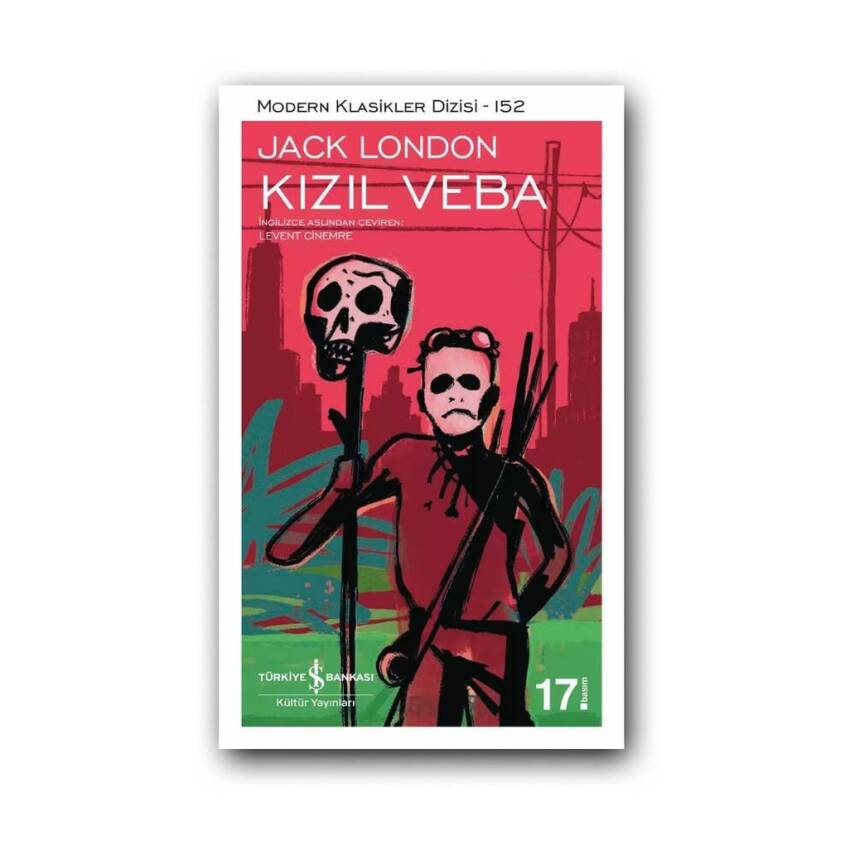 Kızıl Veba, Jack London, Modern Klasikler, Distopya, Karton Kapak - 1