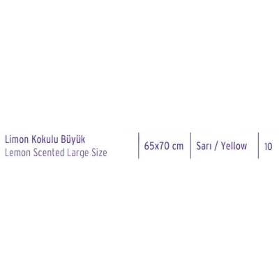 Koroplast Güçlü Büzgülü Çöp Torbası, Büyük, Limon Kokulu - 4
