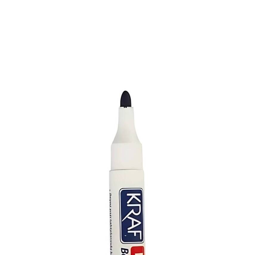 Kraf 770 Beyaz Tahta Kalemi, Doldurulabilir, Uzun Ömürlü, Mavi - 4