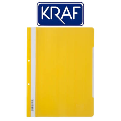 Kraf Telli Dosya, 50'li Paket, A4 Boyut, 2 Delikli Yapı, Sarı - 2