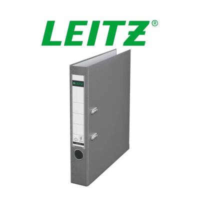 Leitz 180° Büro Klasörü, 10 Adet, Plastik, Dar, A4 Boyut, Gri - 3