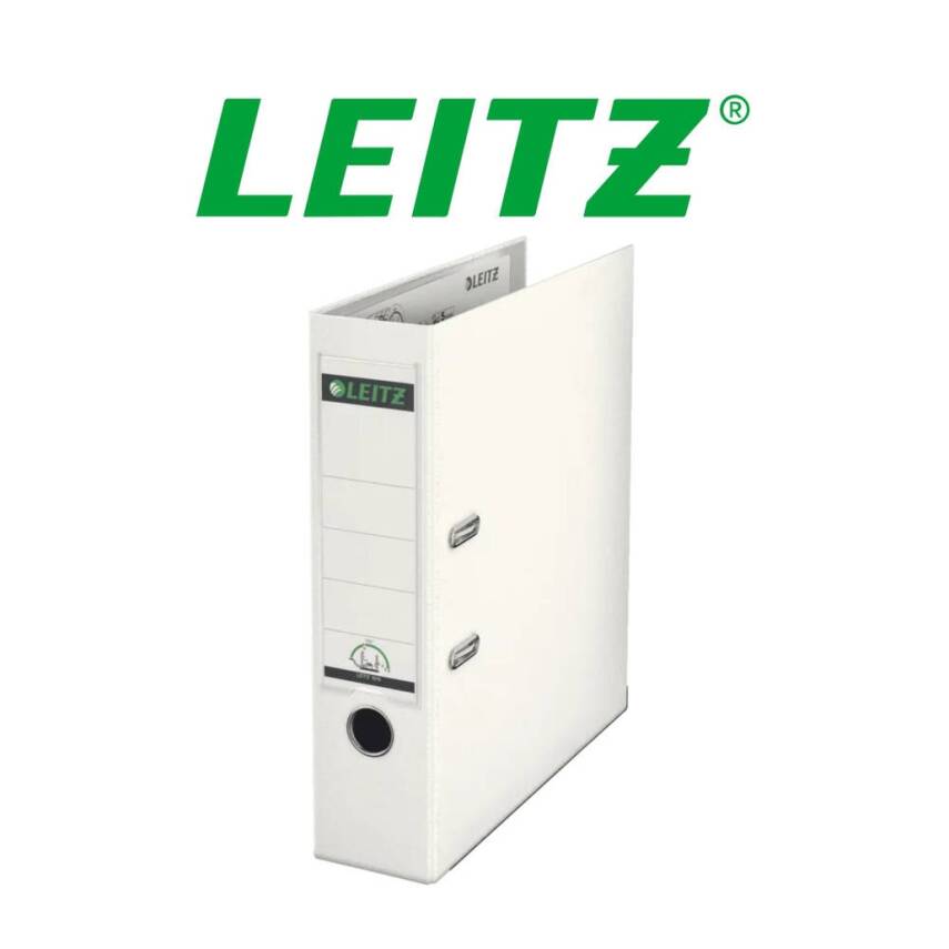 Leitz 180° Büro Klasörü, 10 Adet, Plastik, Geniş, A4 Boyut, Beyaz - 3